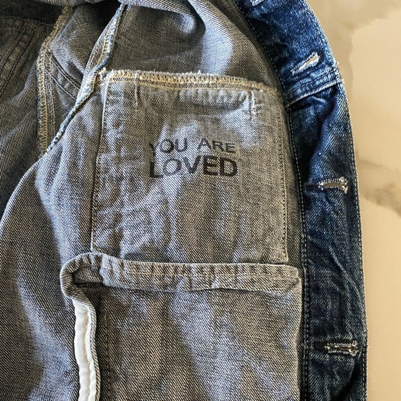 AMO Lola denim jacket NWT, Size XS, Med Blue Wash - Picture 15 of 16